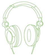 headphone_outline
